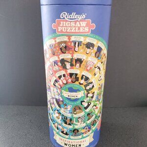 Ridley's Jigsaw Puzzles Inspirational Women 1000 Pieces 26.8" Diameter New